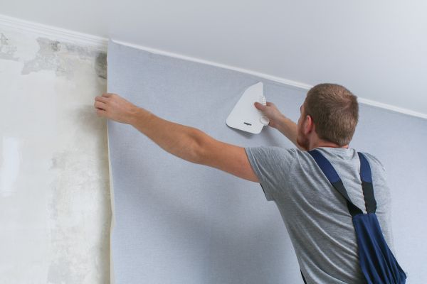 Office Wallpaper Installation